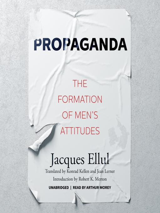 Cover image for Propaganda